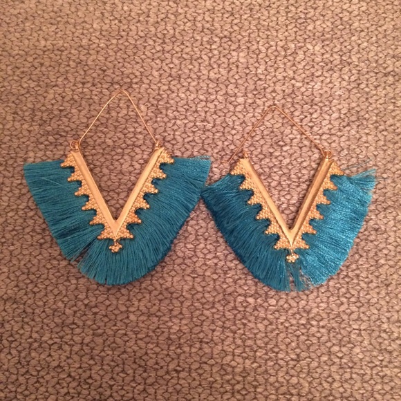 Morrow Turquoise Earrings - Picture 2 of 3
